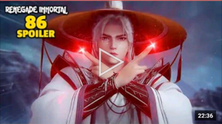 RENEGADE IMMORTAL EPS 86 - WANG LIN KETEMU LIU MEI YG ASLI PERANG DIMULAI!! - SPOILER