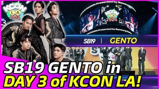 BIG NEWS! KCON LA 2024 Day 3 brings back SB19 GENTO, danced by JPop Group INI!