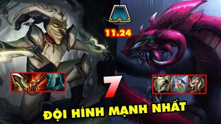 TOP 7 đội hình MẠNH NHẤT để leo rank trong Đấu Trường Chân Lý 11.24 | ĐTCL mùa 6