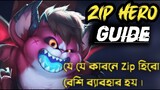 Aov Zip Guide 99% WR Bangla | Best Gameplay 2022 | ROV | Arena Of Valor