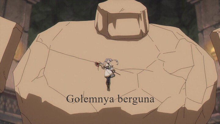 Sousou no Frieren Episode 26 .. -GOLEM DI FRIEREN AKHIRNYA BERGUNA