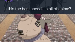 Gaara's speech