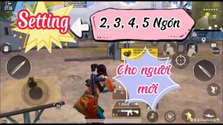 Hướng Dẫn Cài Đặt Chuẩn Pro Cho Người Mới Chơi PUBG Mobile