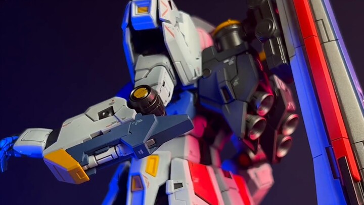 RG ซื้อปืนแล้วรับฟุกุโอกะบีฟกันดั้ม? RX-93ff νGUNDAM Bandai โมเดลประกอบพ่นสีสเปรย์ทั้งตัว