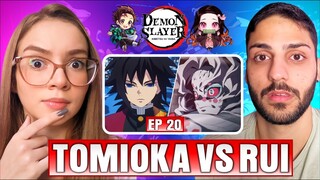 Professora de Geografia ASSISTE DEMON SLAYER｜EPISÓDIO 20｜DUBLADO｜REACT