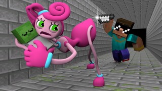 Monster School: Mommy Long Legs is Good Mother - Sad Story | Minecraft Animation