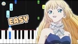 Dr. Stone Season 2 OP - "Rakuen" - EASY Piano Tutorial & Sheet Music