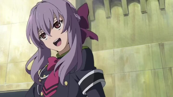 Hiiragi Shinoa’s cute pinch♥