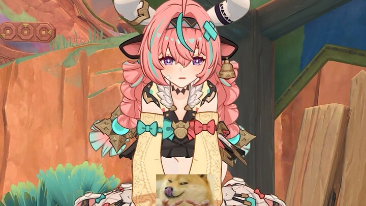 Xiao Sasha~ kamu adalah seekor sapi yang gemuk dan berair~