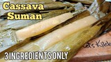 Suman Kamoteng Kahoy - 3 Ingredients Lang - Met's Kitchen