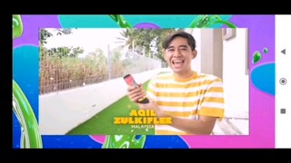 Aqil Zulkiflee Menanag Kids Choice Awards