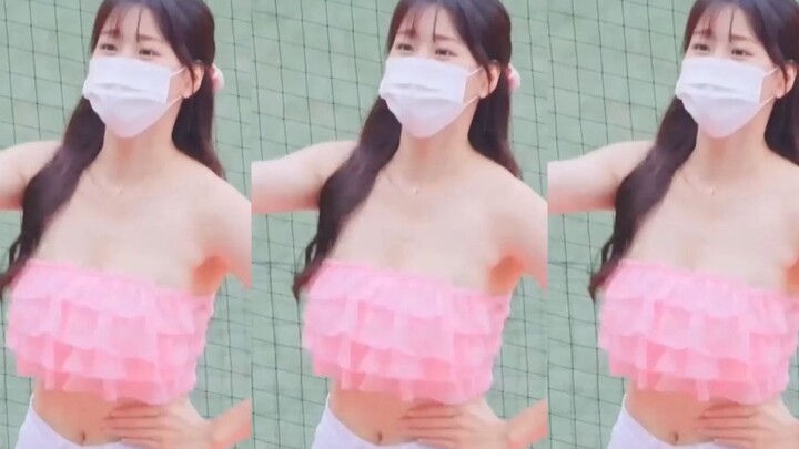 All members of the Korean cheerleading team are assembled, who is the white moonlight in your heart?