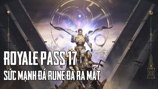 PUBG MOBILE Cập Nhật Royale Pass Mùa 17 - Sức Mạnh Đá Rune