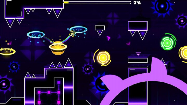 Geometry Dash - Hold On (by DHaner) [Easy Demon] (100% Complete)