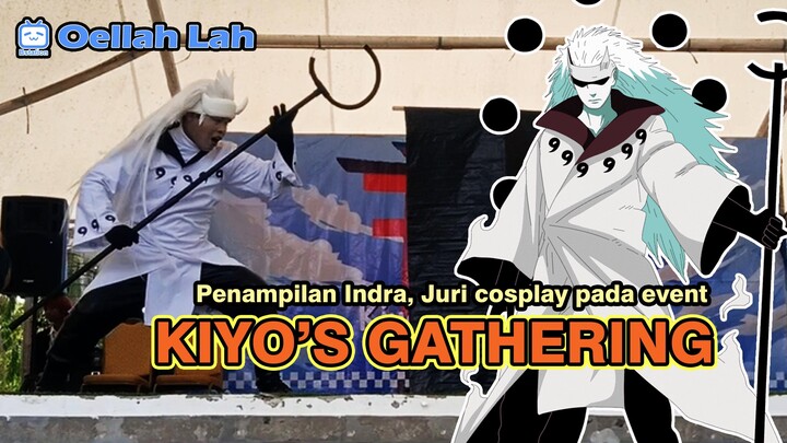 Penampilan Indra, Juri cosplay pada event KIYO’S GATHERING