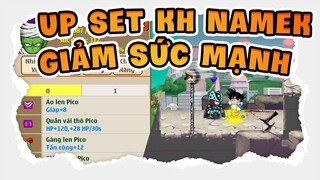 35 Ngày Up Set Kích Hoạt Namek Và Kế Hoạch Giảm Sức Mạnh - Ngọc Rồng Online