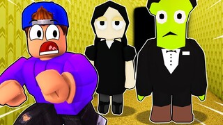 ROBLOX *NEW* ESCAPE BACKROOMS MORPHS! (WEDNESDAY ADDAMS UPDATE!)