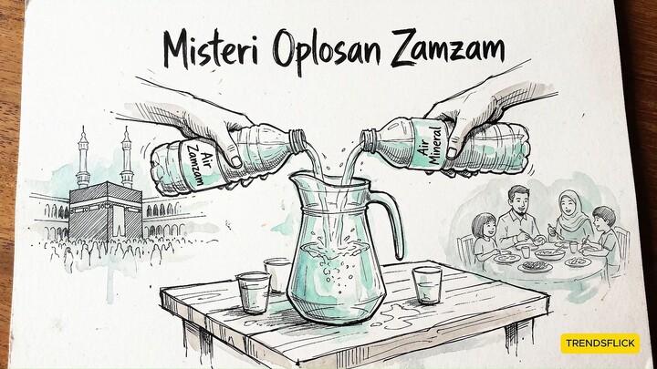 Air Zamzam Dicampur Air Biasa Tetap Jadi Zamzam? Ini Kata Peneliti!