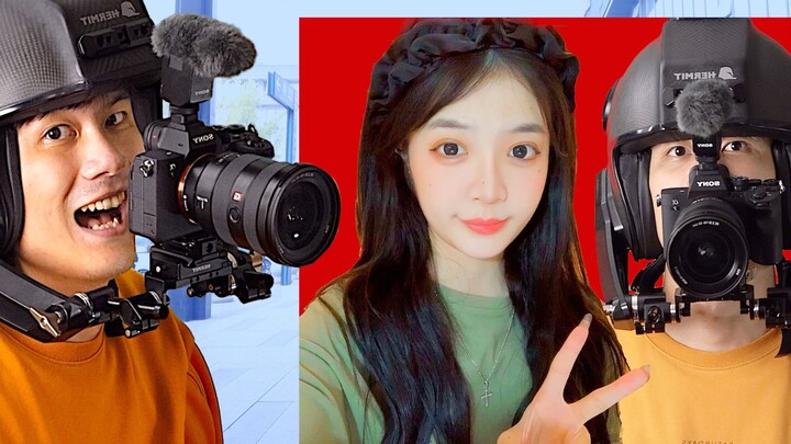 "Thử thách" Hãy thổ lộ tình yêu của bạn với người bạn yêu bằng camera trên khuôn mặt! Liệu nó có thà