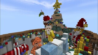 Minecraft / The Christmas Dropper Challenge | Christmas Droppers By GoE-Craft