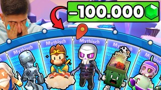 Ich ziehe ALLE SPECIAL SKINS in Stumble Guys😱