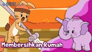 Cerita Anak - Membersihkan Rumah - Bona and Friends - Kartun Anak