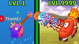Loài Cá Mới Xuất Hiện SCOPRION Bọ Cạp Đại Dương Lưỡi Cưa - Fish.io Cá Lớn Nuốt Cá Bé Top Game