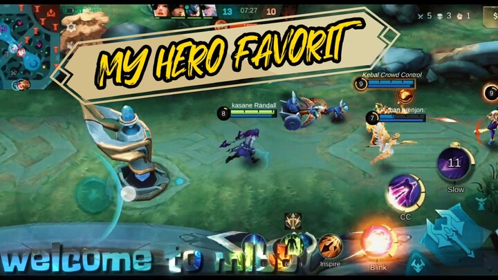 my Hero favorit moskov PART1(welcome to mlbb)