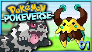 Pokemon Pokeverse GBA - Walkthrough 01 TemTem and YokaiWatch!