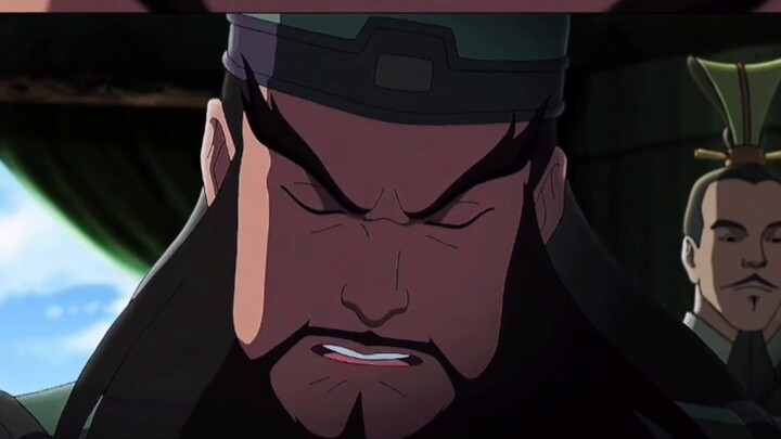 Zhang Fei versi anime sangat lucu dan menari