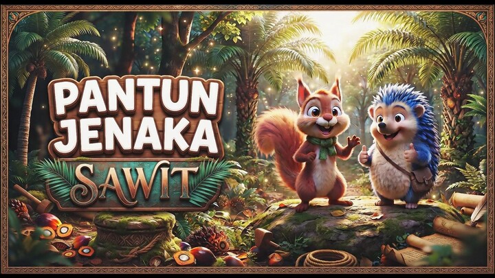 Pantun Jenaka - Sawit (A.I Cartoon)
