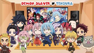 Demon Slayer React to Rimuru & All That Time I Got Reincarnated as a Slime Characters (ft. Hashira)