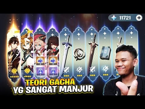 TEORI GACHA CRIT KALO KELUAR GUE DAPET ZHONGLI POSISI RATE OFF - Genshin Impact PS4