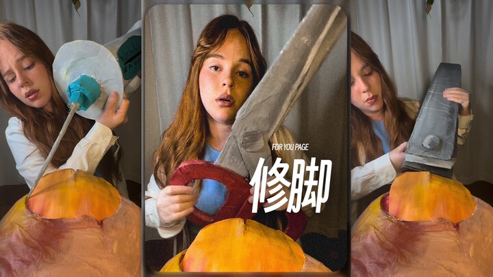 ASMR: Let’s Do a Foot Fix Today!🦶