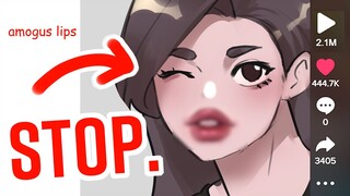 ROASTING TIKTOK ART TUTORIALS 4