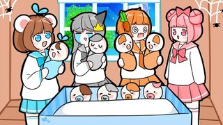 Minecraft 100 Đứa Trẻ [Tập 3] - Simmy Một Mình Chăm Sóc 8 Đứa Con