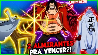 2 ALMIRANTES PRA SOLAR UM LUFFY REI DOS PIRATAS?! QUEM PODE OU NÃO ENTRAR PRO BANDO DOS MUGIWARAS?!