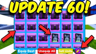 Toilet Tower Defense Update 60 on ROBLOX #roblox