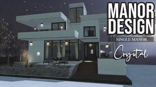 LifeAfter: Manor Design - Crystal Modern Style | Single Manor | Tutorial