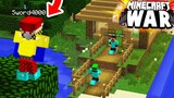 We found this ENEMY BASE... and now we are at WAR! - Minecraft at War #1