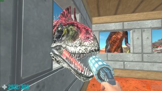 Fight For Survival on Mars Against Vicious Enemies. FPS Perspective! Animal Revolt Battle Simulator