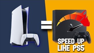 PS4 boost like PS5!