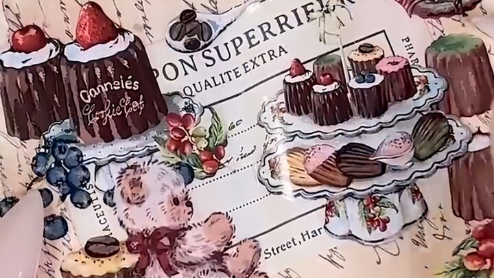 asmr _ journaling with me - Dessert🤎🧸