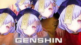 An auto-tune remix video of Qiqi in Genshin Impact