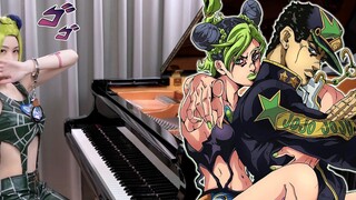 [Lihat stand JOJO saya!] JoJo no Kimyou na Bouken: Stone Ocean OP "Stone Ocean" Piano Mainkan Piano Ru [Music Score]