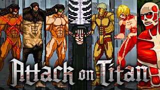 รวมไททันทั้งหมด ในเกม Attack on Titan MUGEN