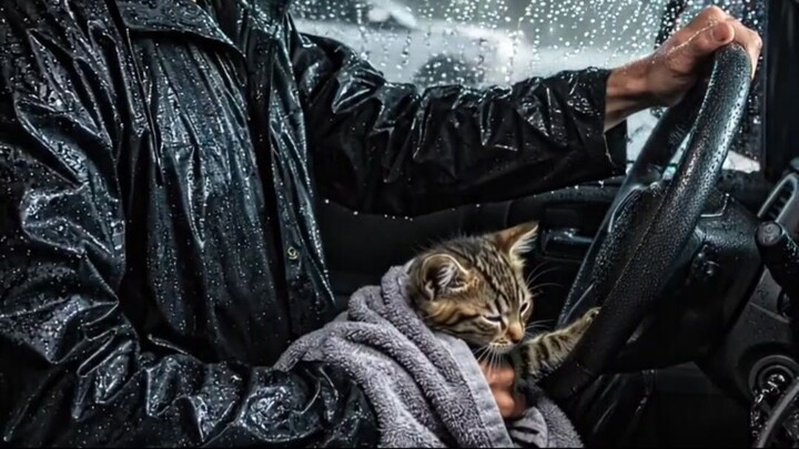He Heard a Kitten Crying From a Storm Drain… What He Did Next Will Melt Your Heart 🥺🐱❤️