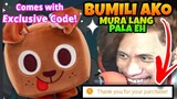 Bumili Ako Ng Dog Plushie, Mura Lang Pala eh! | Pet Simulator X - Roblox Tagalo