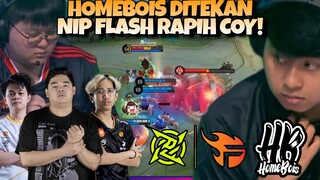 SALING BALAS !! NIP FLASH GAMAU KALAH !! HOMEBOIS VS NIP FLASH MATCH 4 - PLAYOFF MSC 2024