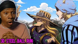 Reacting To JoJo's BIZARRE ADVENTURE Part 7 3D Fan Made Opening!